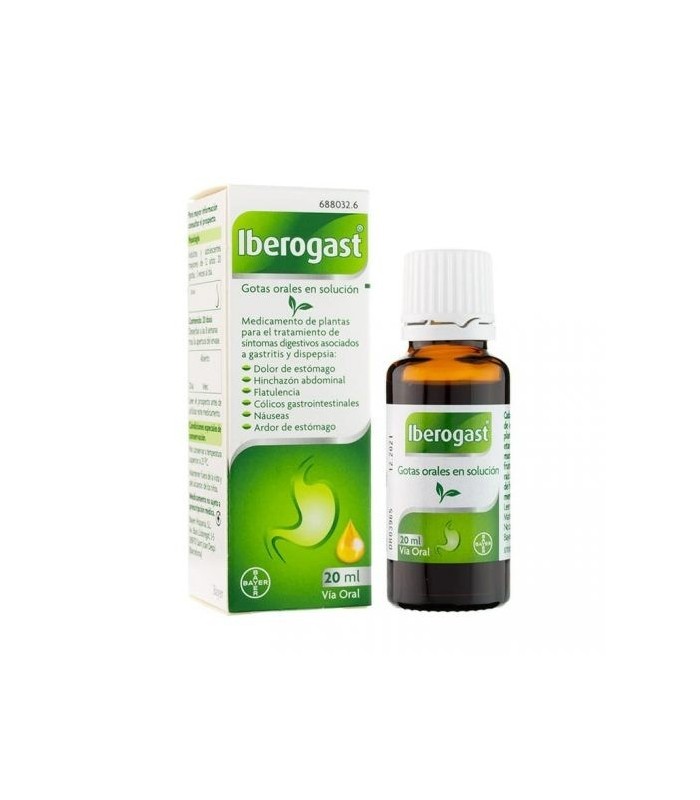 IBEROGAST 20 ML GOTAS ORALES EN SOLUCIÓN