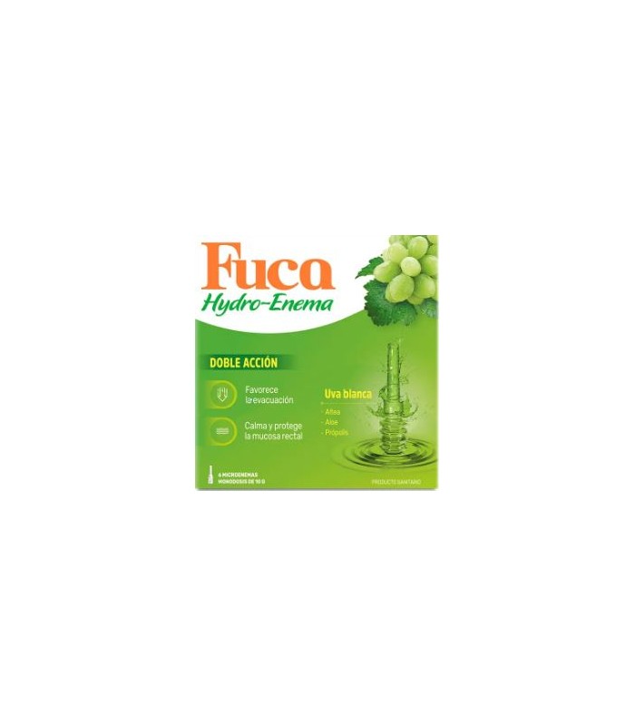 FUCA HYDRO-ENEMA 6 MICROENEMAS DE 10 G