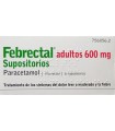 FEBRECTAL ADULTOS 600 MG 6 SUPOSITORIOS