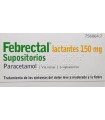 FEBRECTAL LACTANTES 150 MG 6 SUPOSITORIOS