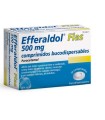 EFFERALDOL FLAS 500 MG 16 COMPRIMIDOS BUCODISPERSABLES