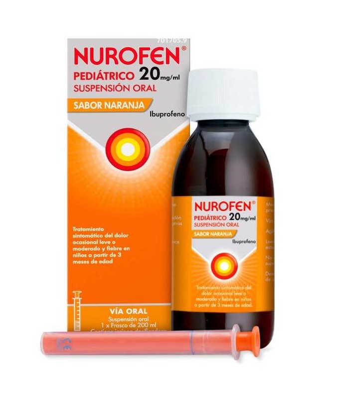 NUROFEN PEDIATRICO 20MG/ML 200 ML