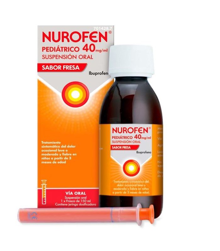 NUROFEN PEDIATRICO 40 MG/ML 150 ML