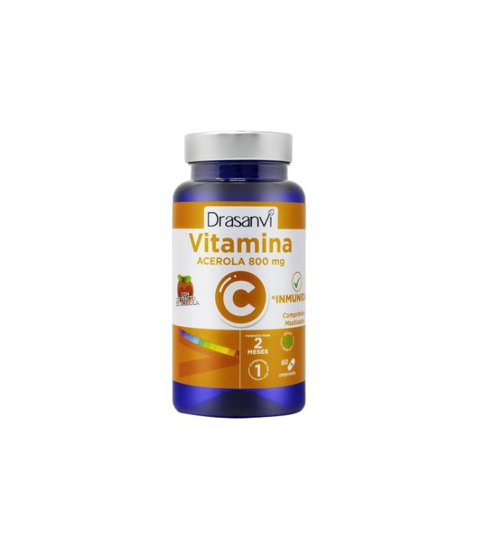 DRASANVI VITAMINA C ACEROLA 800 MG 60 COMPRIMIDOS