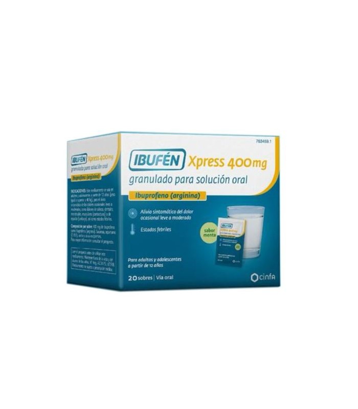 IBUFÉN XPRESS 400 MG 20 SOBRES