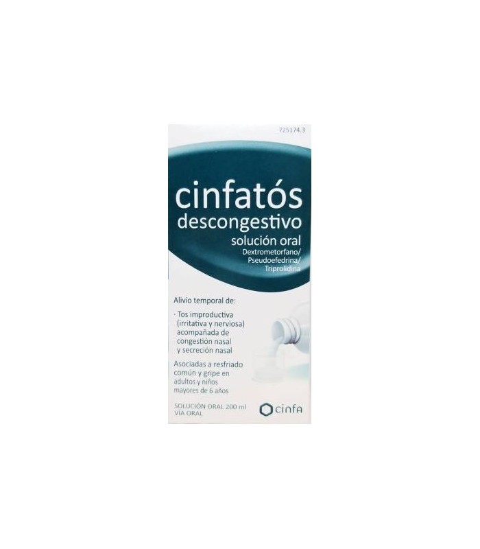 CINFATÓS DESCONGESTIVO SOLUCIÓN ORAL 200 ML