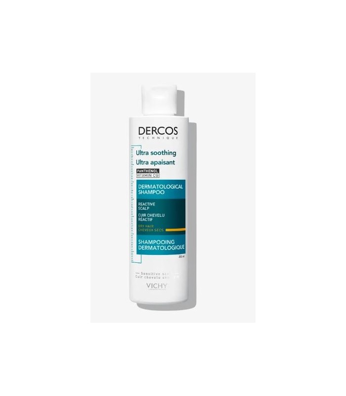 DERCOS CHAMPÚ ULTRA CALMANTE CABELLOS SECO 200 ML