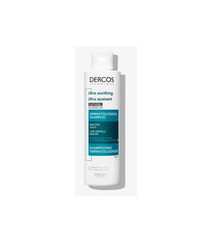 DERCOS CHAMPÚ ULTRACALMANTE CABELLO NORMAL A GRASO 200 ML