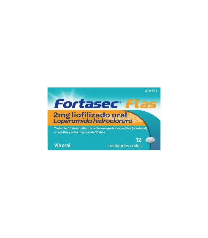 FORTASEC FLAS 2 MG 12 LIOFILIZADOS ORALES